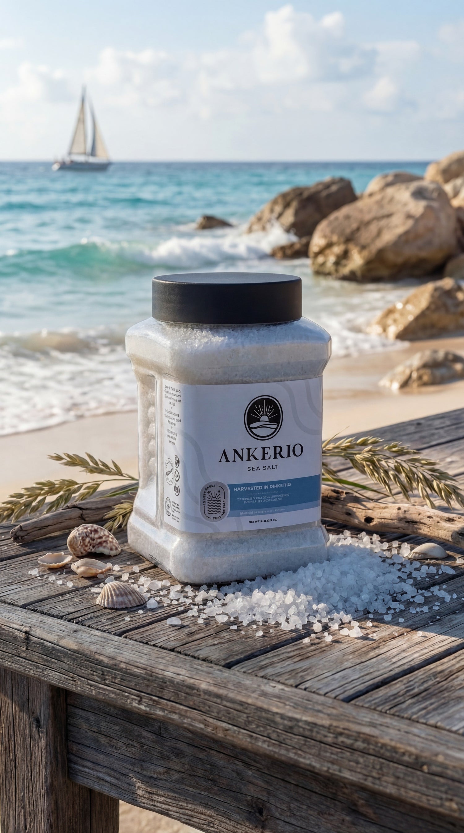 Ankerio Sea Salt Jars