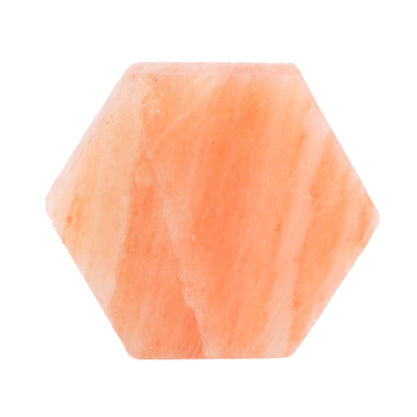 Pink Himalayan Salt Tile Hexagon Shape 6 x 5 x 1