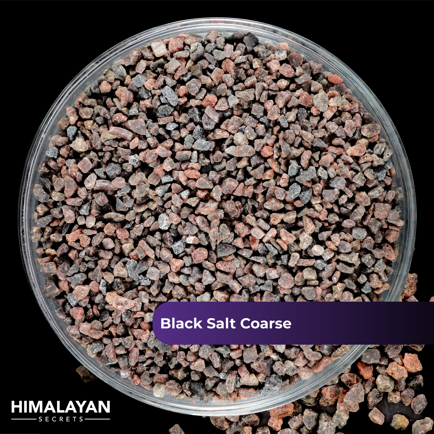 Himalayan Black Salt (Kala Namak) Coarse (2-3mm) 44 LB Sack