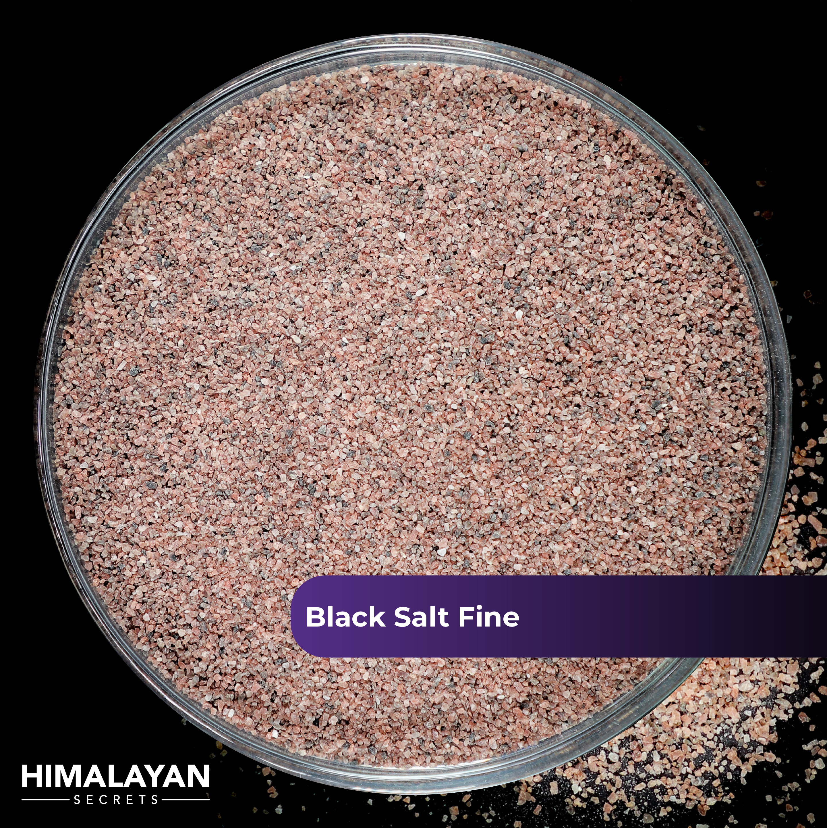 Himalayan Black Salt (Kala Namak) Fine (0.3-0.5mm) 44 LB Sack