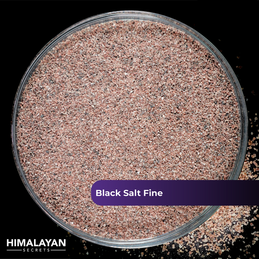 Himalayan Black Salt (Kala Namak) Fine (0.3-0.5mm) 44 LB Sack