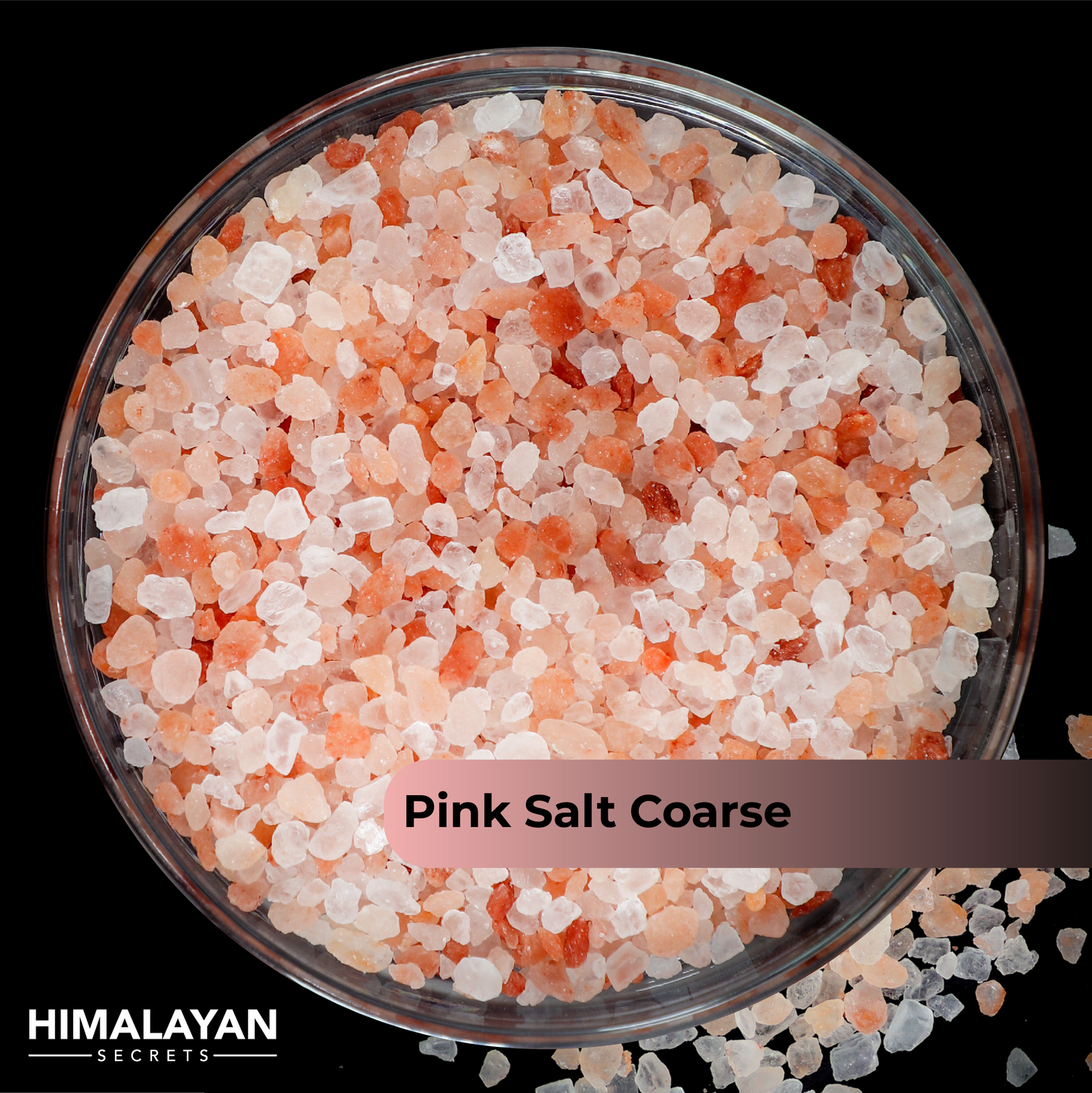 Himalayan Dark Pink Salt Coarse (2-3mm) 44 LB Sack
