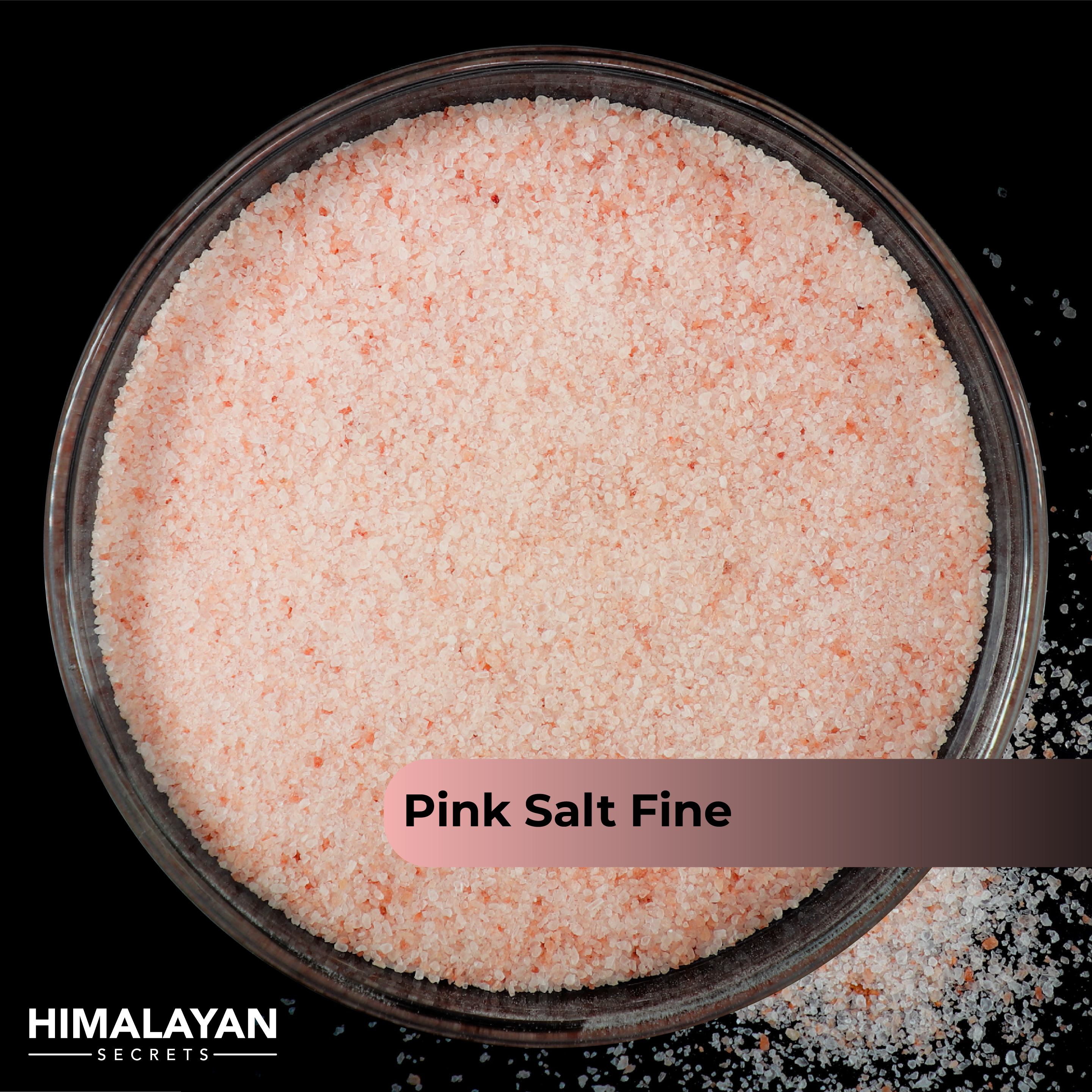 Himalayan Dark Pink Salt Fine (0.3-0.5mm) 44 LB Sack