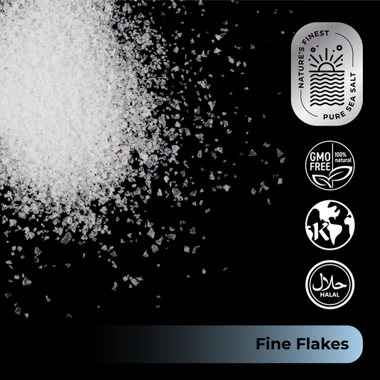 Ankerio Sea Salt Fine Flakes - Bulk 12KG (26.5 Lbs)