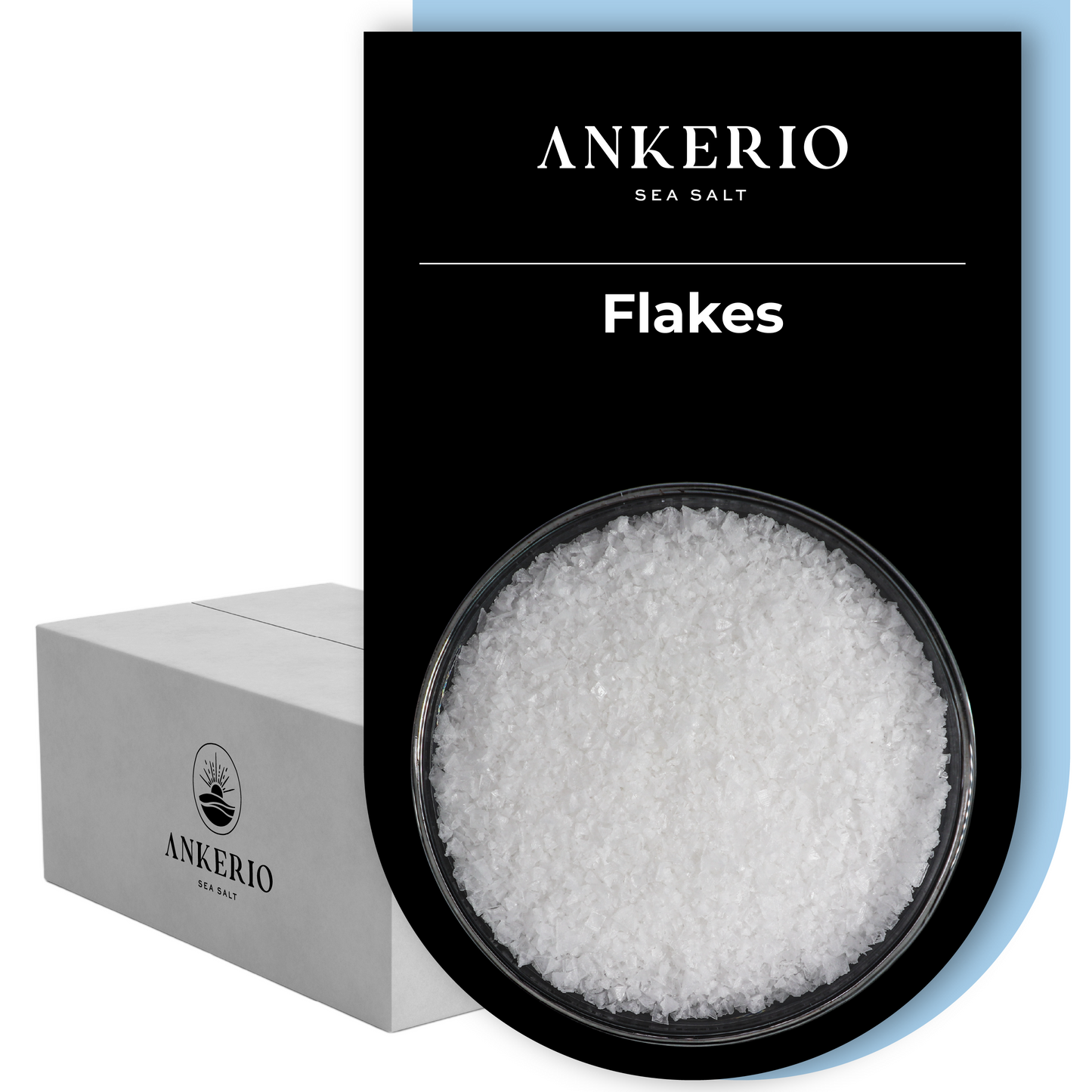 Ankerio Sea Salt Flakes - Bulk 12KG (26.5 Lbs)