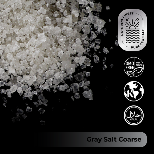 Ankerio GRAY Sea Salt Coarse (1-6.7mm) 44 LB Sack