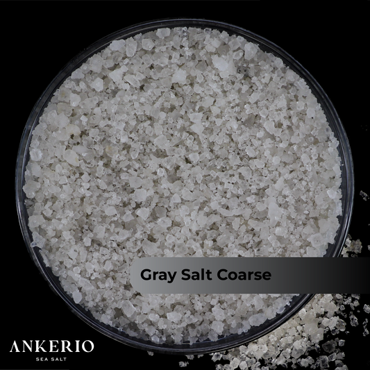 Ankerio GRAY Sea Salt Coarse (1-6.7mm) 44 LB Sack