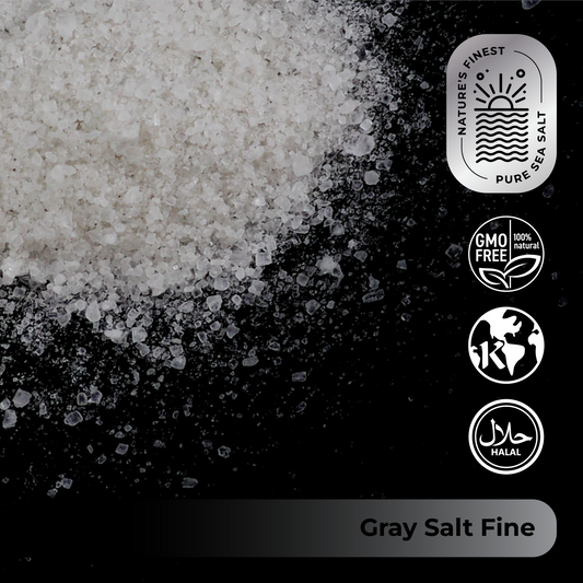 Ankerio GRAY Sea Salt Fine (0.2-1.4mm) 44 LB Sack