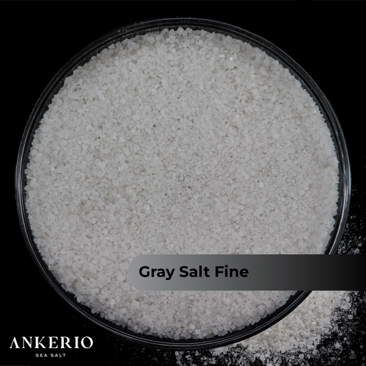Ankerio GRAY Sea Salt Fine (0.2-1.4mm) 44 LB Sack