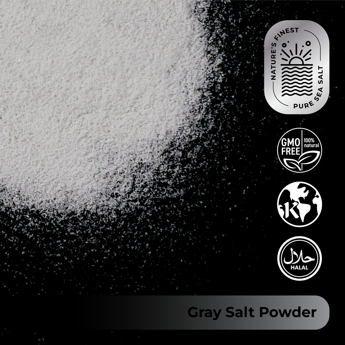 Ankerio GRAY Sea Salt Powder (0.1-0.2mm) 44 LB Sack