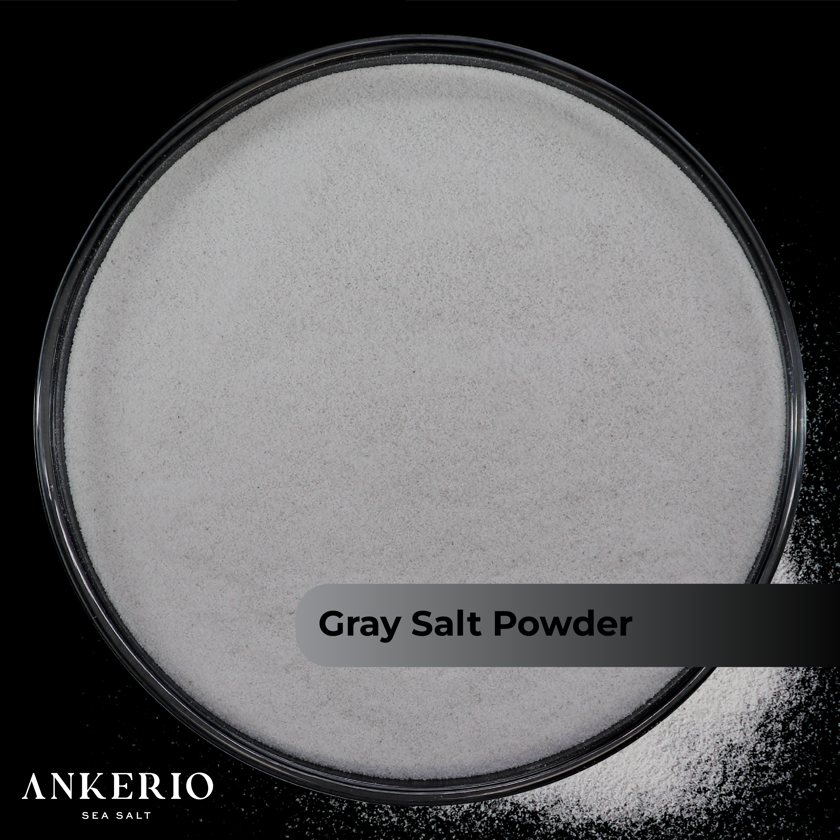Ankerio Gray Sea Salt Powder (0.1-0.2mm) 44 LB Sack (20KG)