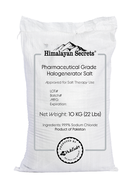 Pharmaceutical Salt for Halogenerator 10KG (22 lb) Sack