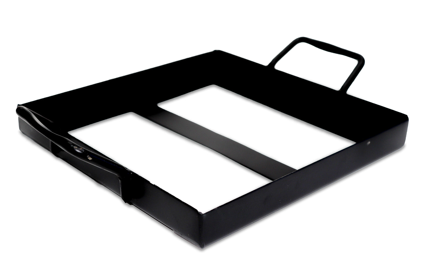 Black Steel Tray for 8 x 8 x 2 Salt Block (Holder Only)