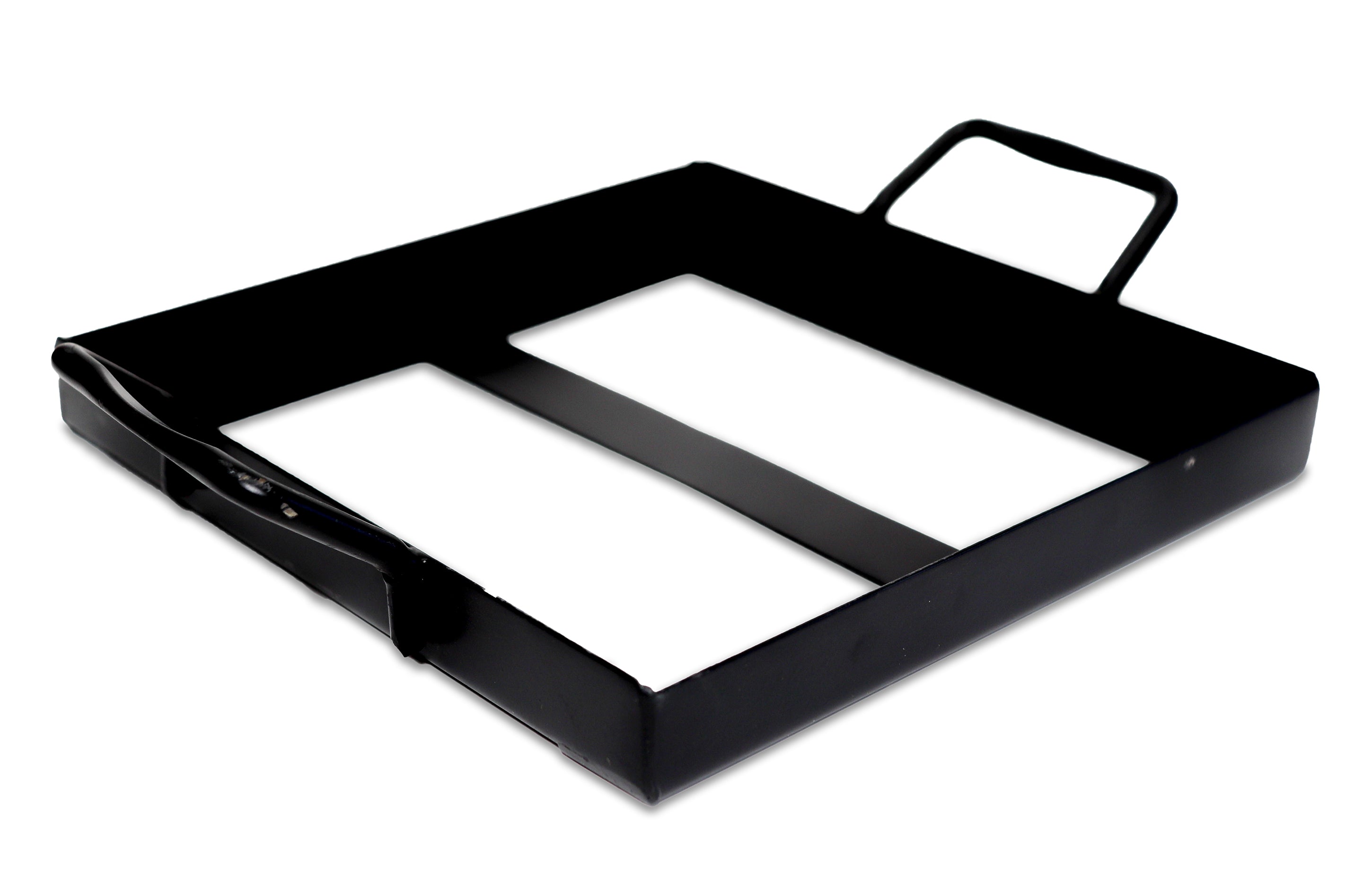 Black Steel Tray for 8 x 8 x 2 Salt Block (Holder Only)