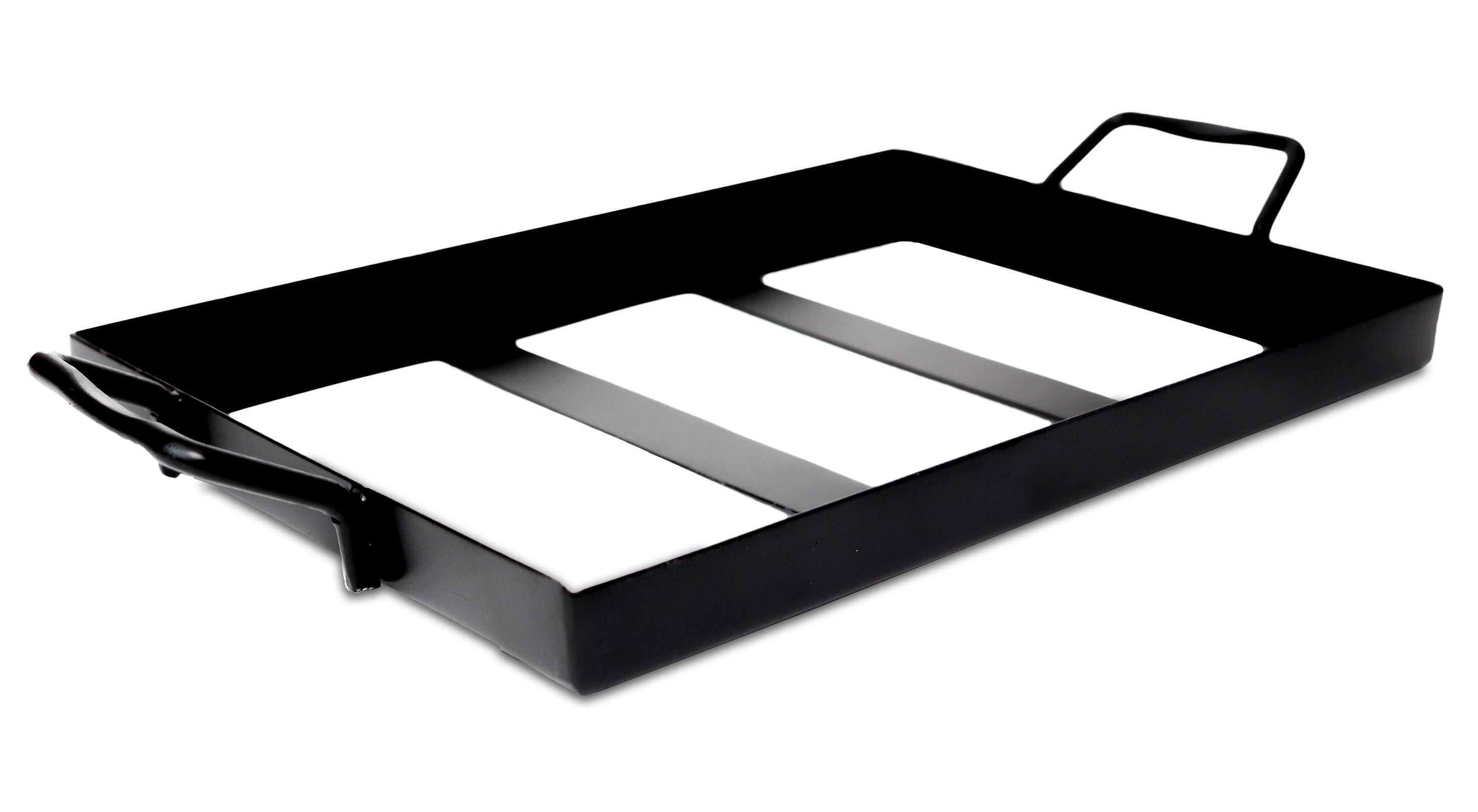 Black Steel Tray for 12 x 8 x 2 Salt Block (Holder Only)