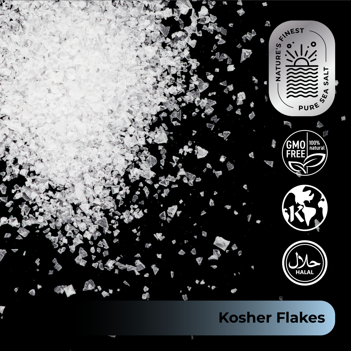 Ankerio Sea Salt Kosher Flakes - Bulk 12KG (26.5 Lbs)