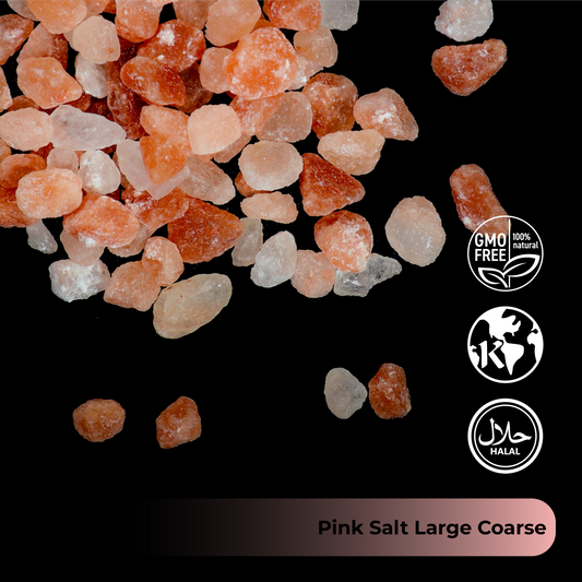 Himalayan Dark Pink Salt Large Coarse (6-8mm) 44 LB Sack
