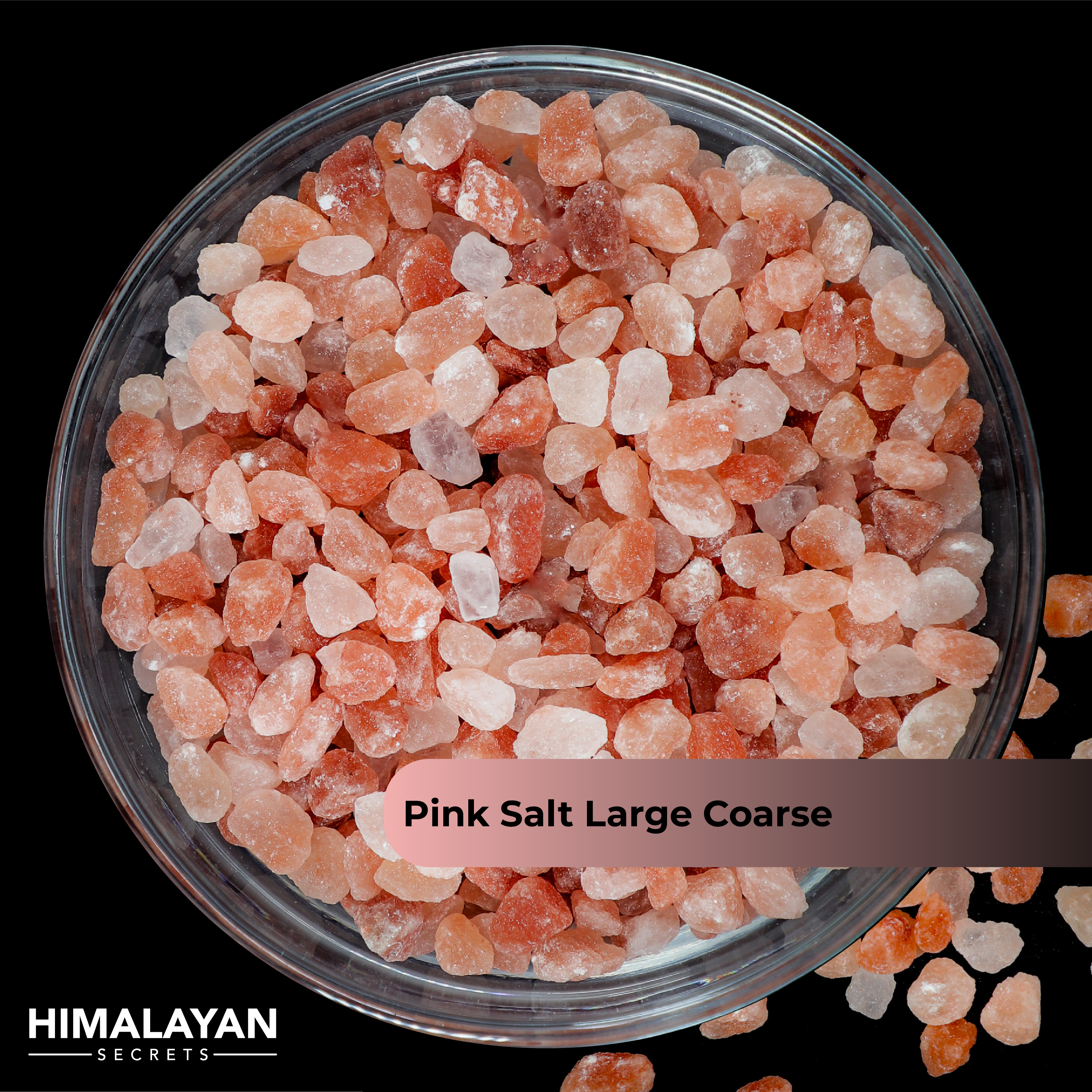 Himalayan Dark Pink Salt Large Coarse (6-8mm) 44 LB Sack