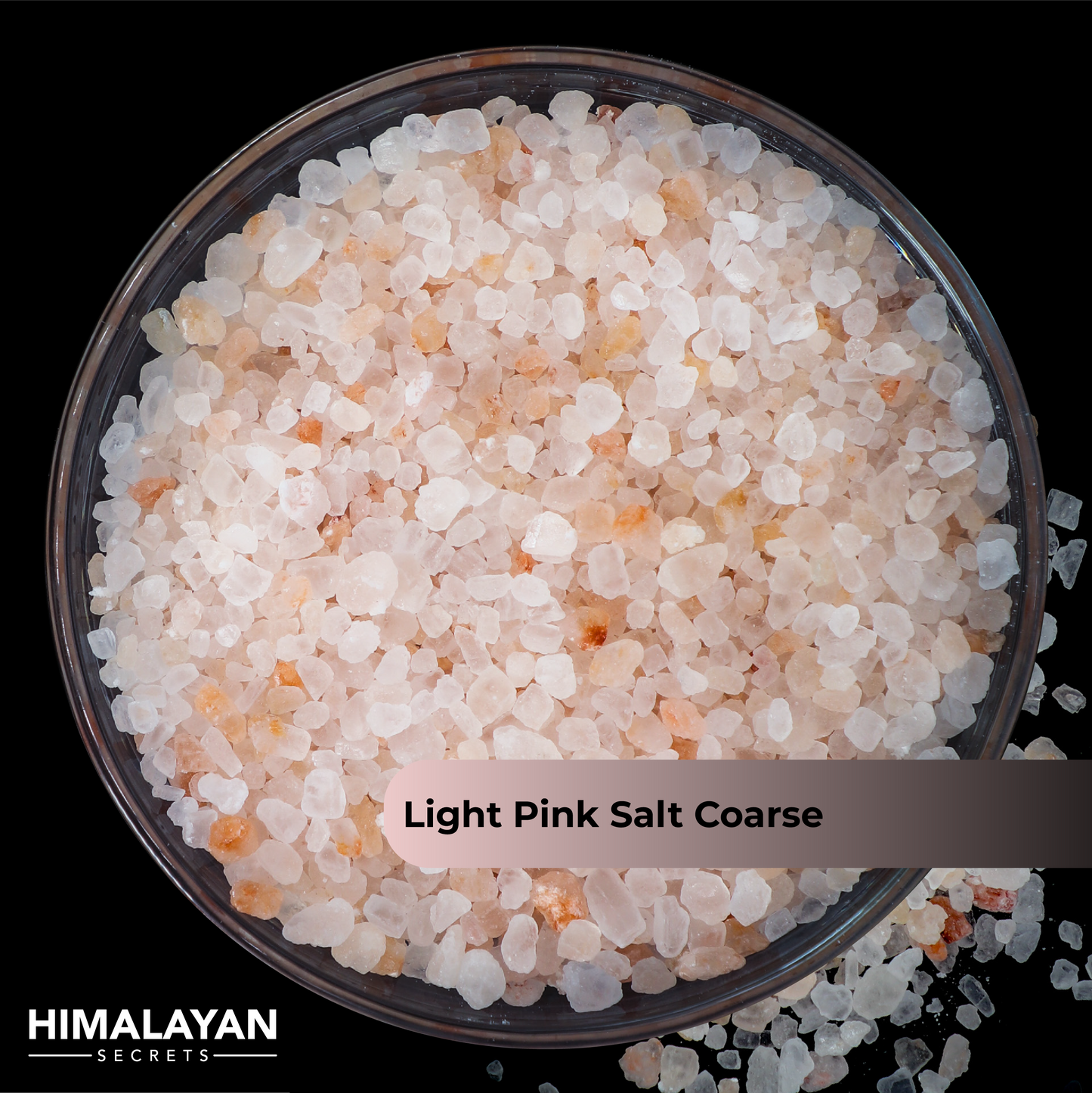 Himalayan Light Pink Salt Coarse (2-3mm) 44 LB Sack