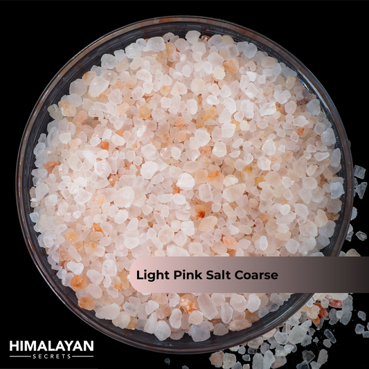 Himalayan Light Pink Salt Coarse (2-3mm) 44 LB Sack