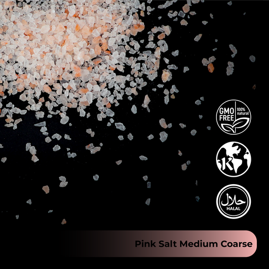 Himalayan Dark Pink Salt Medium Coarse (1-2mm) 44 LB Sack