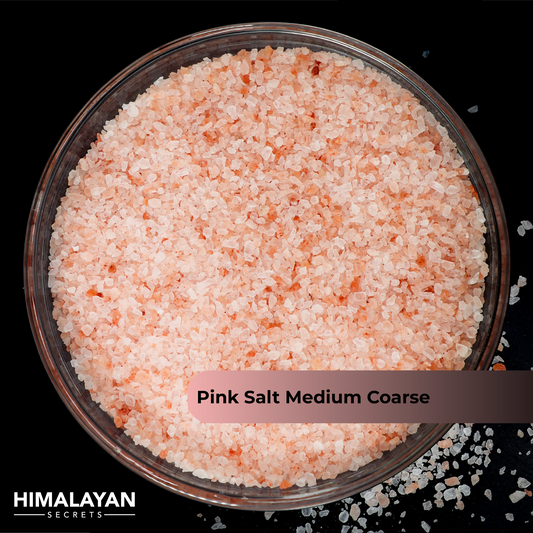 Himalayan Dark Pink Salt Medium Coarse (1-2mm) 44 LB Sack