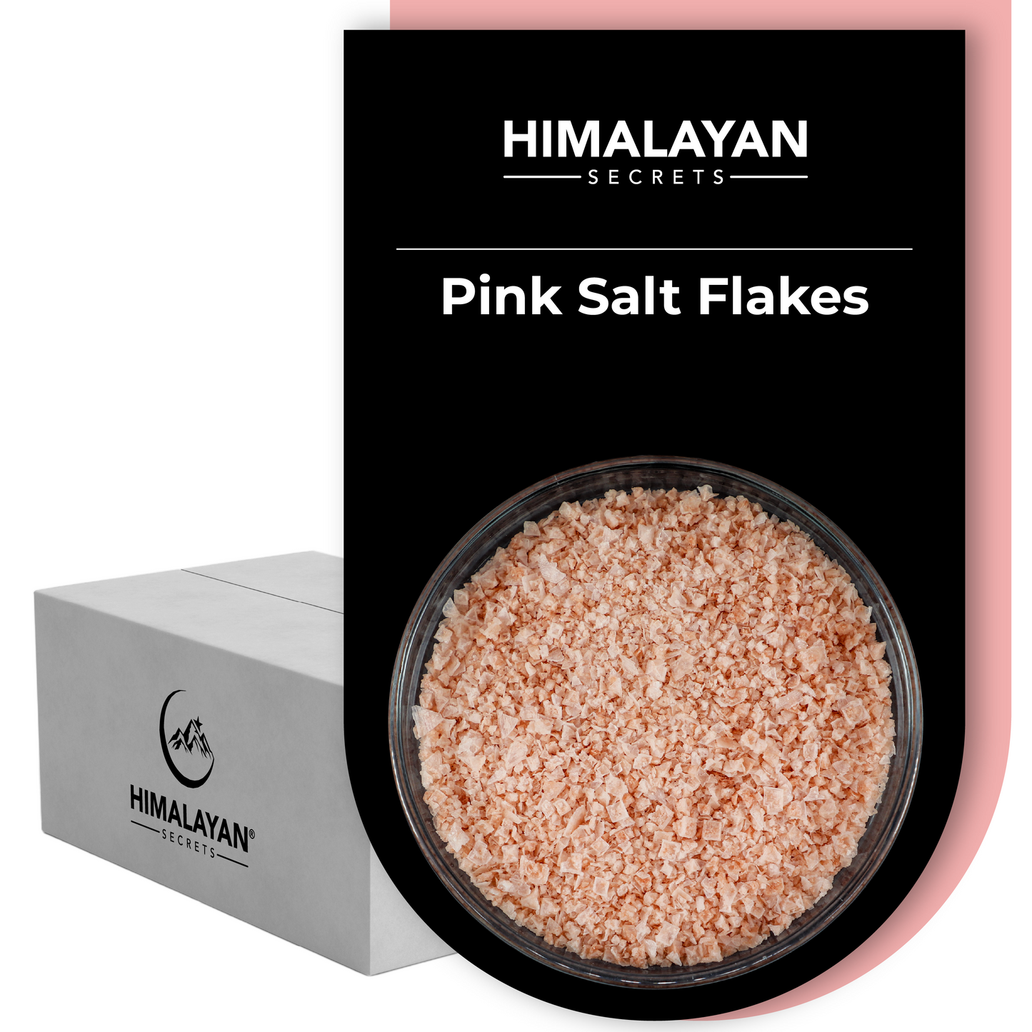 Himalayan Pink Flake Salt - Bulk 12 KG