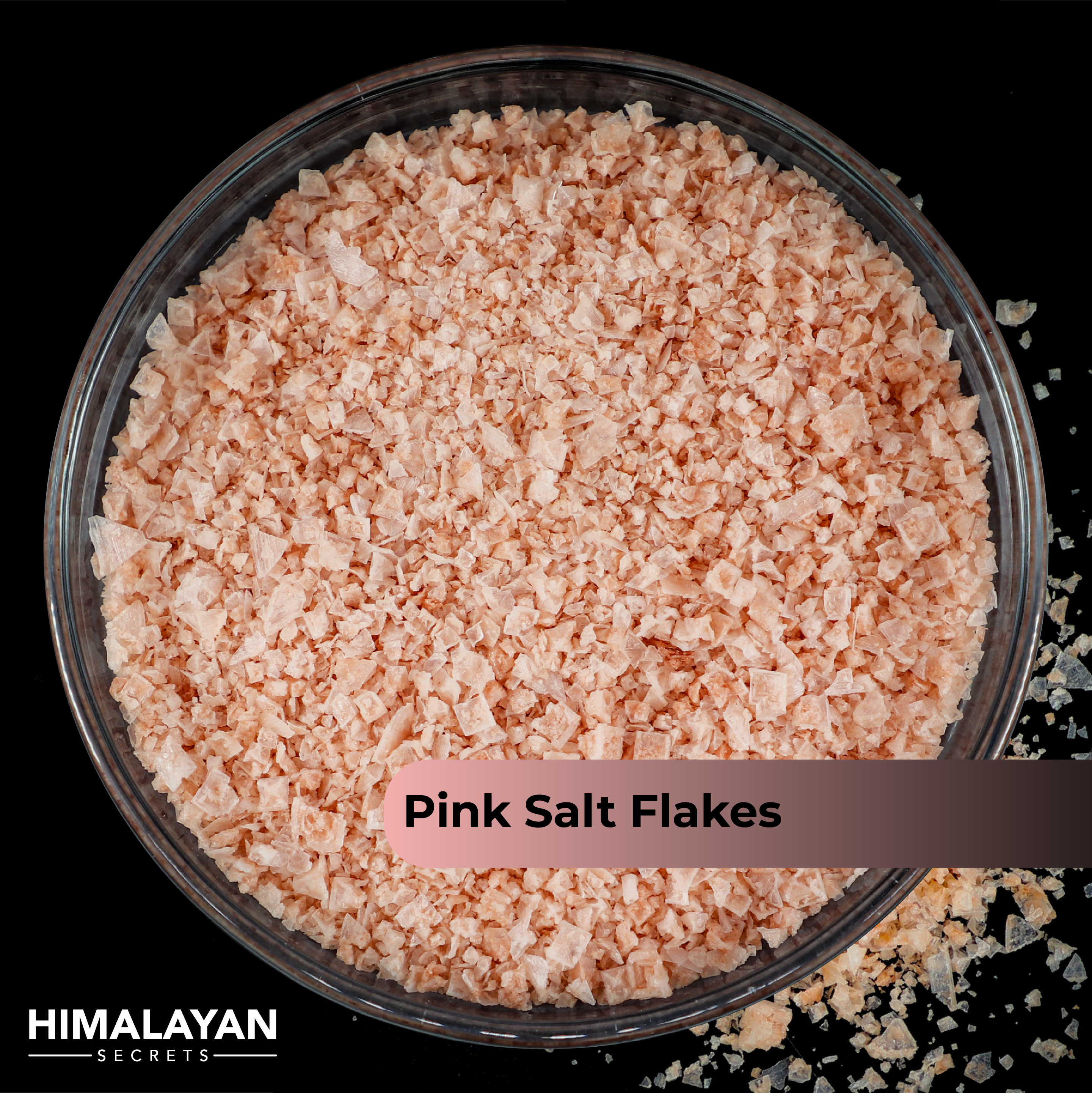 Himalayan Pink Flake Salt - Bulk 12 KG