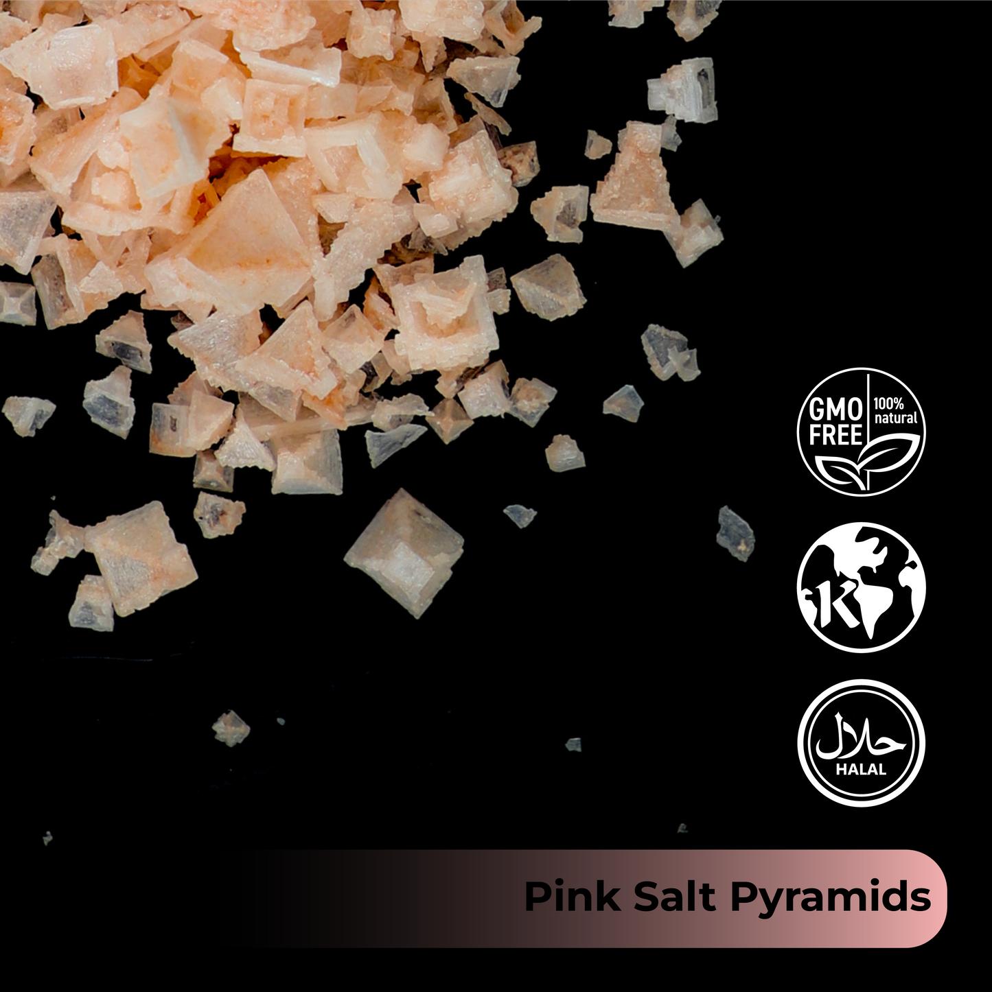 Himalayan Pink Pyramid Flake Salt - Bulk 12 KG