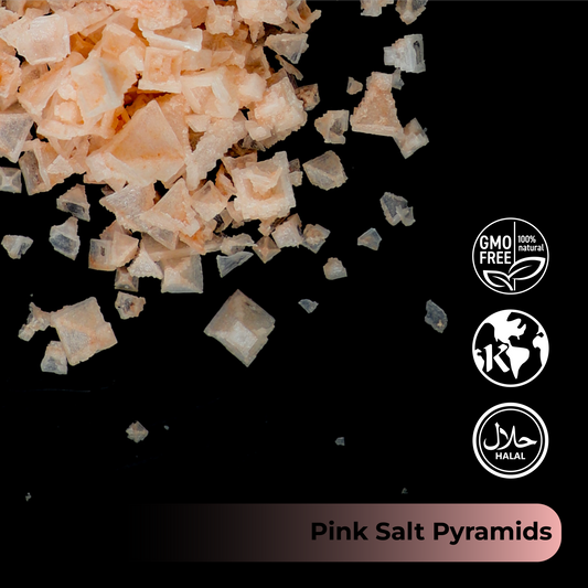 Himalayan Pink Pyramid Flake Salt - Bulk 12 KG