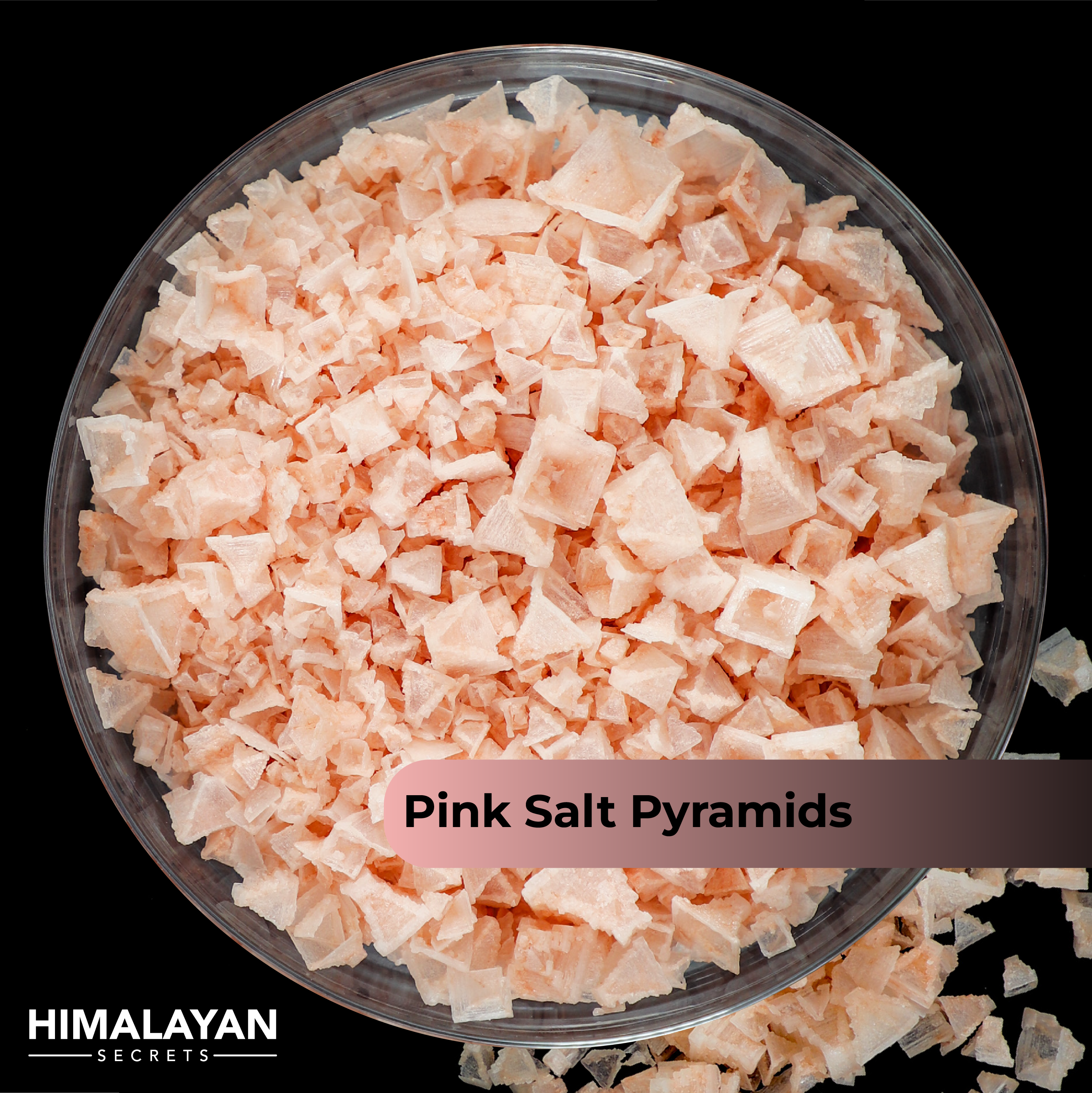Himalayan Pink Pyramid Flake Salt - Bulk 12 KG
