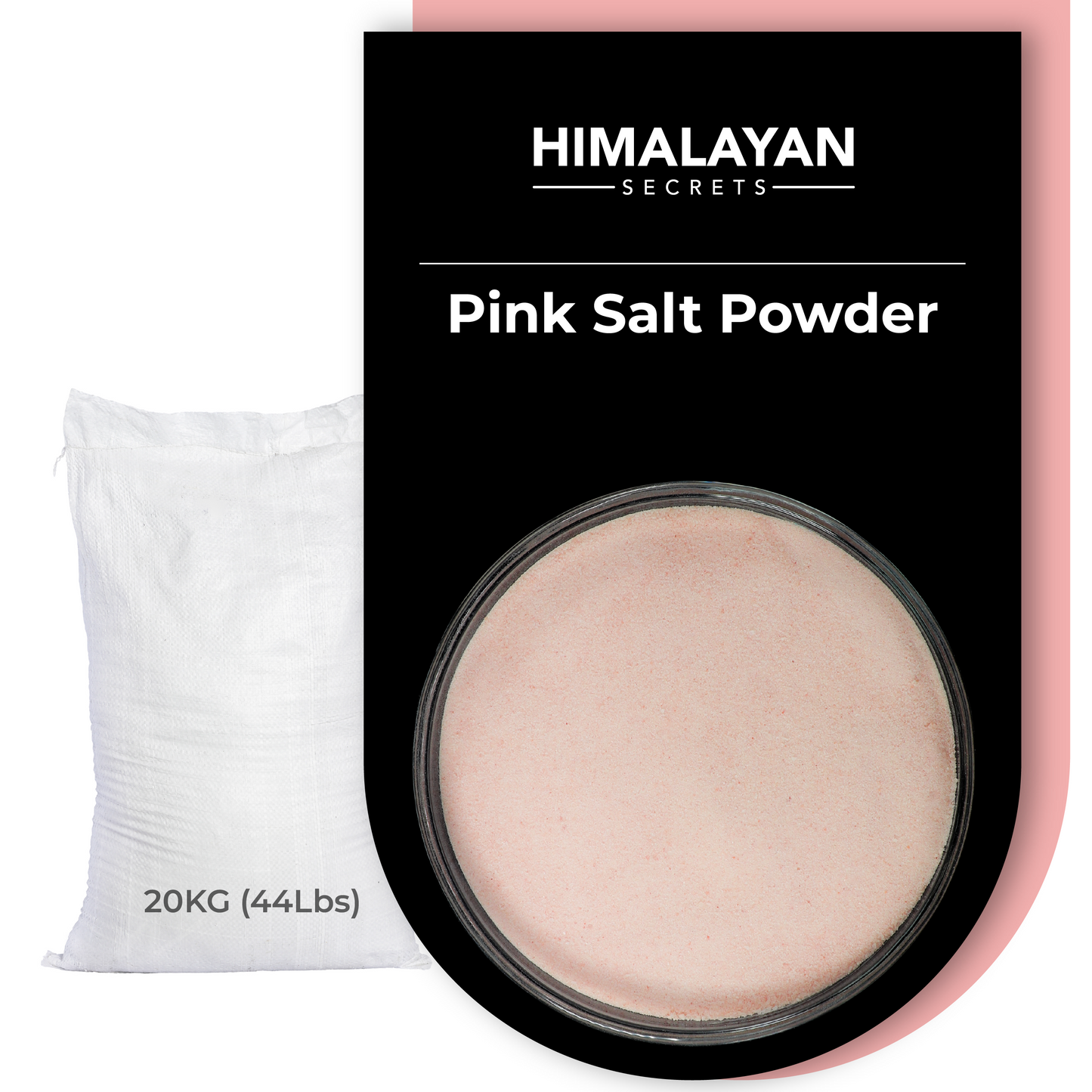 Himalayan Dark Pink Salt Powder (0.1-0.3mm) 44 LB Sack