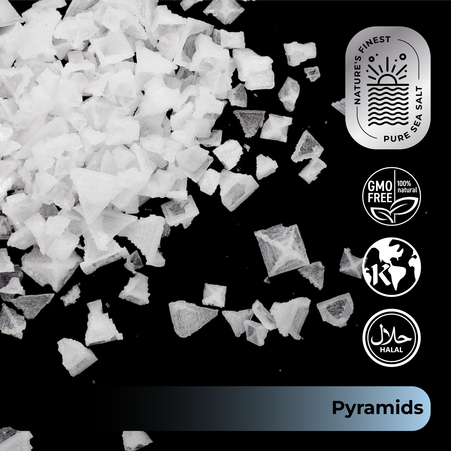 Ankerio Sea Salt Pyramids - Bulk 12KG (26.5 Lbs)