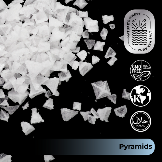 Ankerio Sea Salt Pyramids - Bulk 12KG (26.5 Lbs)