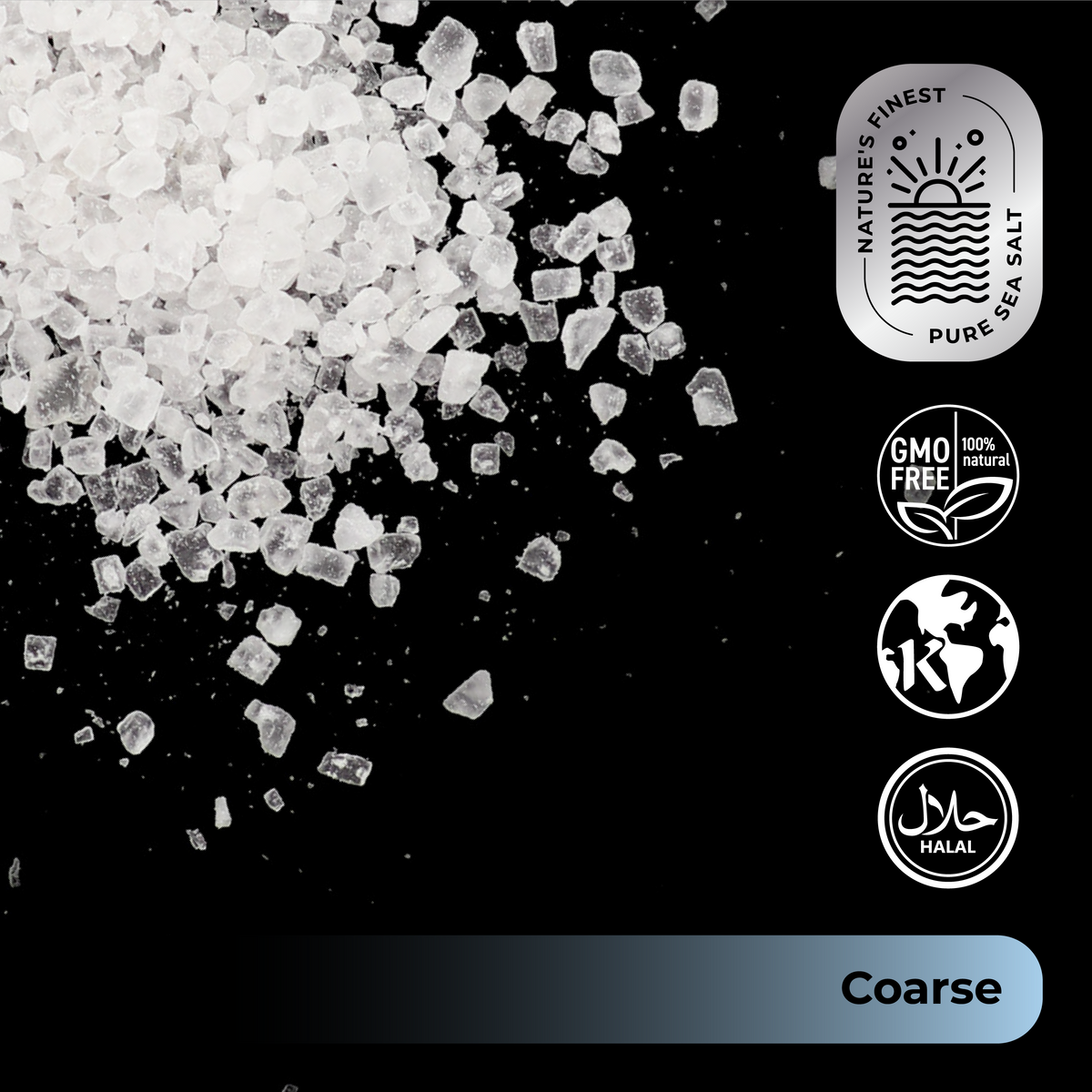 Ankerio Sea Salt Coarse (2-3mm) 44 LB Sack