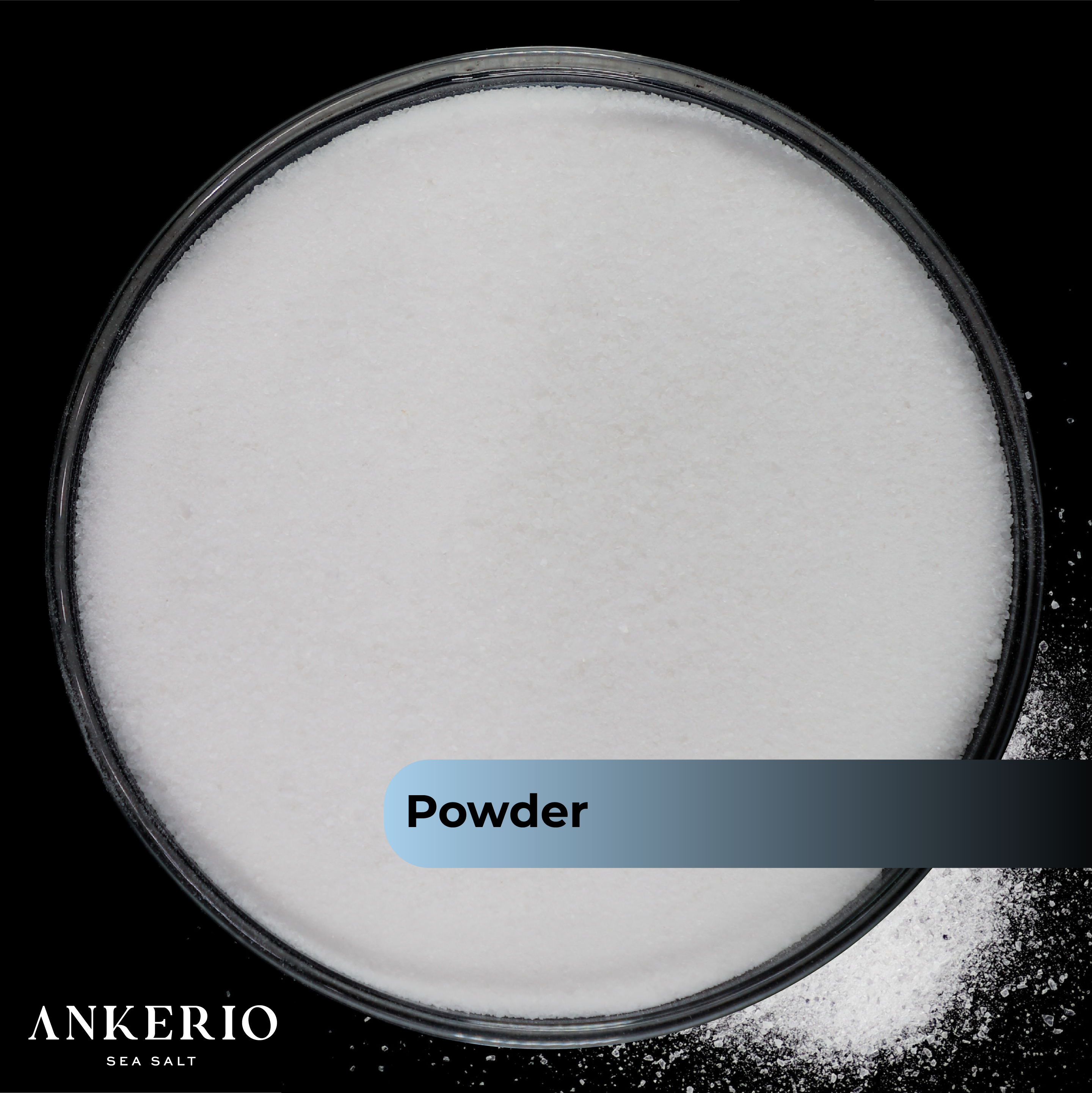 Ankerio Sea Salt Powder (0.1-0.3mm) 44 LB Sack