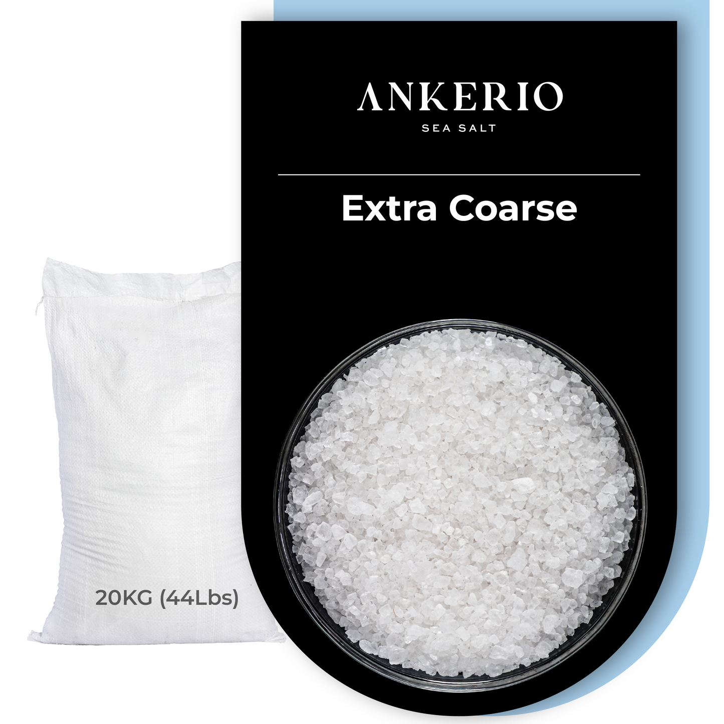 Ankerio Sea Salt Xtra Coarse (2-5mm) 44 LB Sack