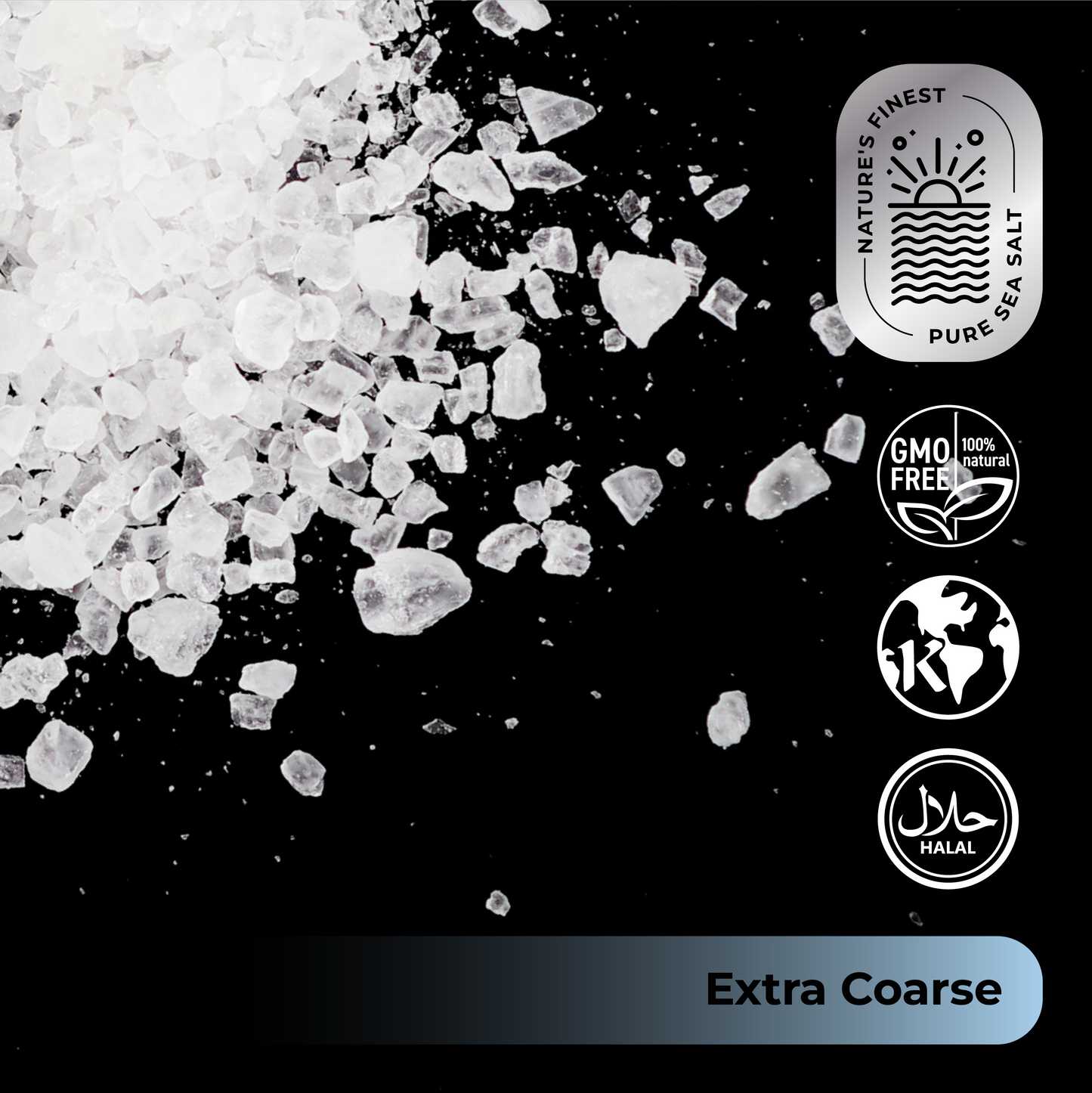 Ankerio Sea Salt Xtra Coarse (2-5mm) 44 LB Sack