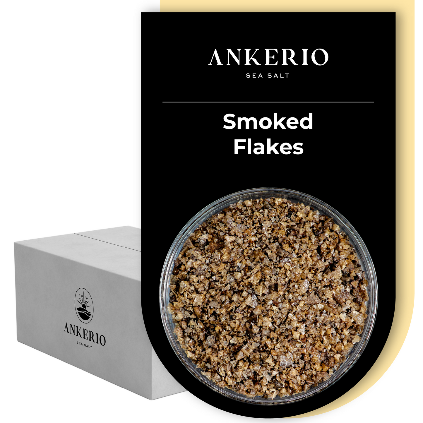 Ankerio Sea Salt Smoked Flakes - Bulk 12KG (26.5 Lbs)