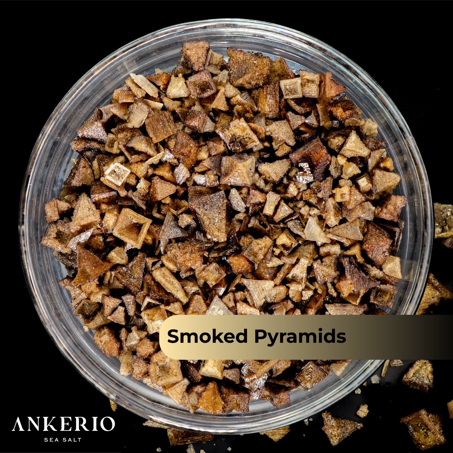 Ankerio Sea Salt Smoked Pyramids - Bulk 12KG (26.5 Lbs)