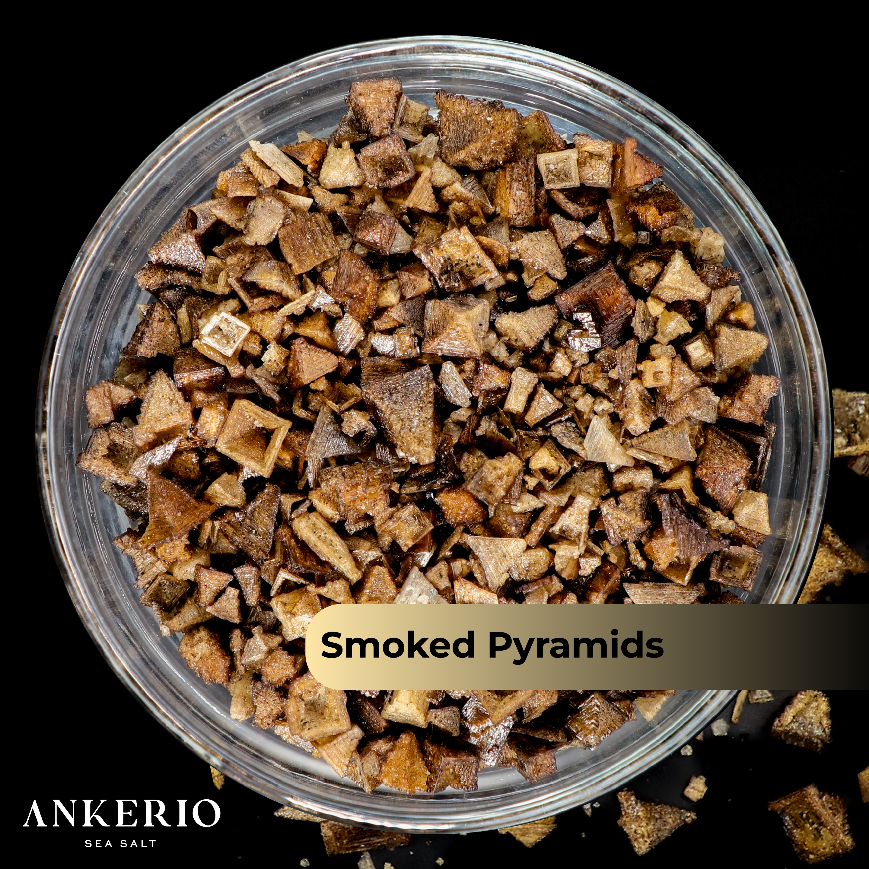 Ankerio Sea Salt SMOKED Pyramids 12KG Box