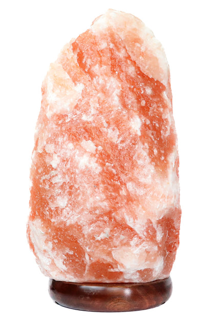 Natural Pink Salt Lamp (66-88 lb) (30-40 KG) w/ Wood Base