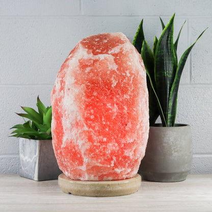 Natural Pink Salt Lamp (55-66 lb) (25-30 KG) w/ Tavera Base