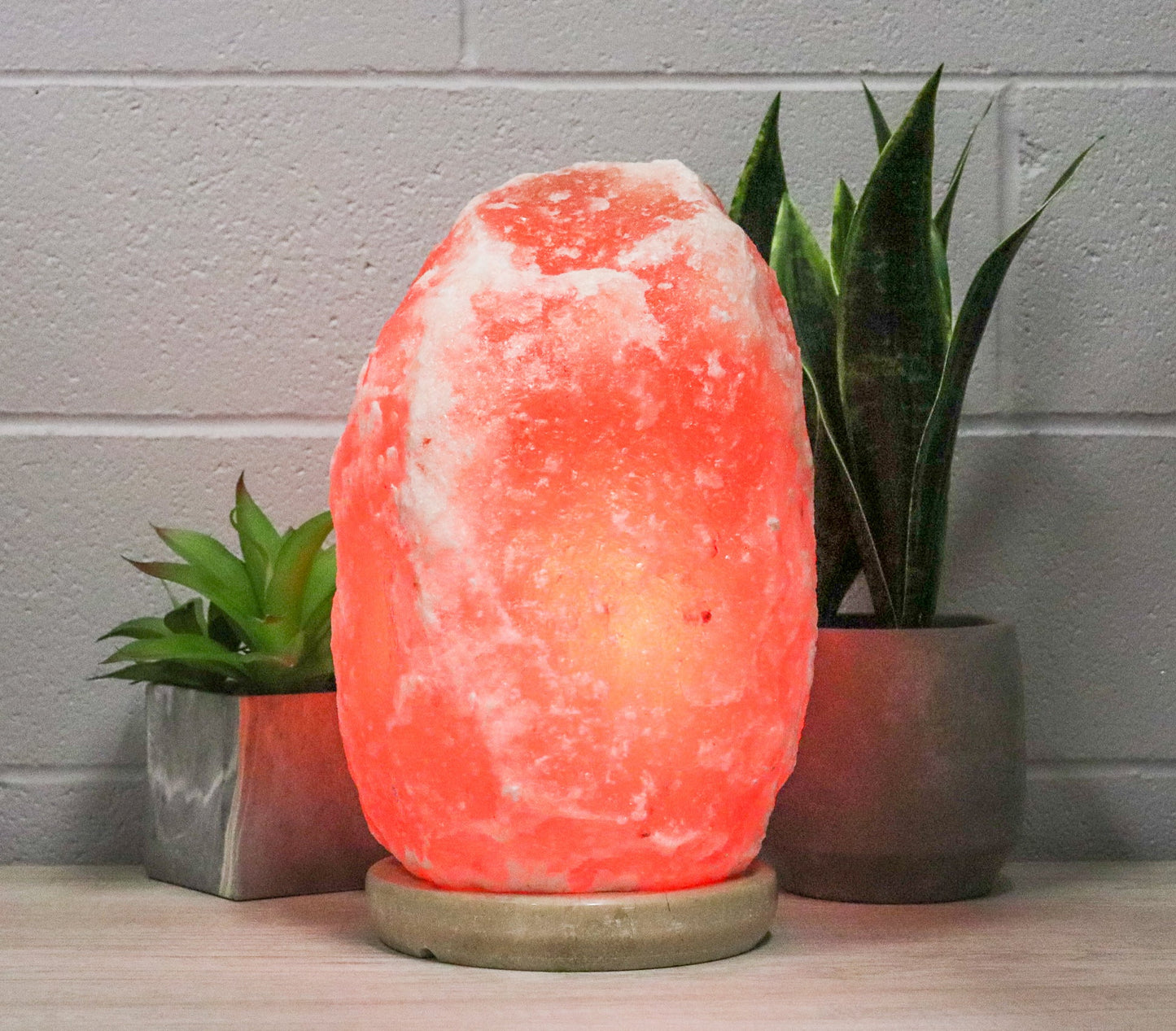 Natural Pink Salt Lamp (55-66 lb) (25-30 KG) w/ Tavera Base