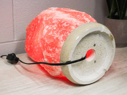 Natural Pink Salt Lamp (55-66 lb) (25-30 KG) w/ Tavera Base