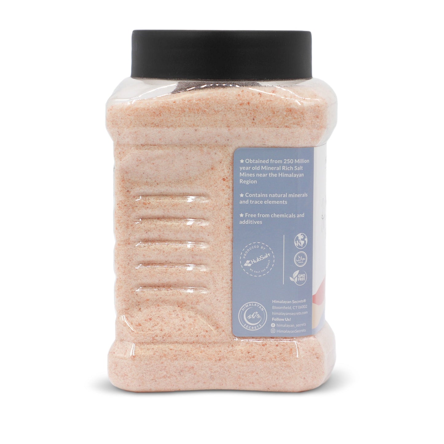 Himalayan Dark Pink Salt Fine (0.3-0.5mm) 5 LB Jar