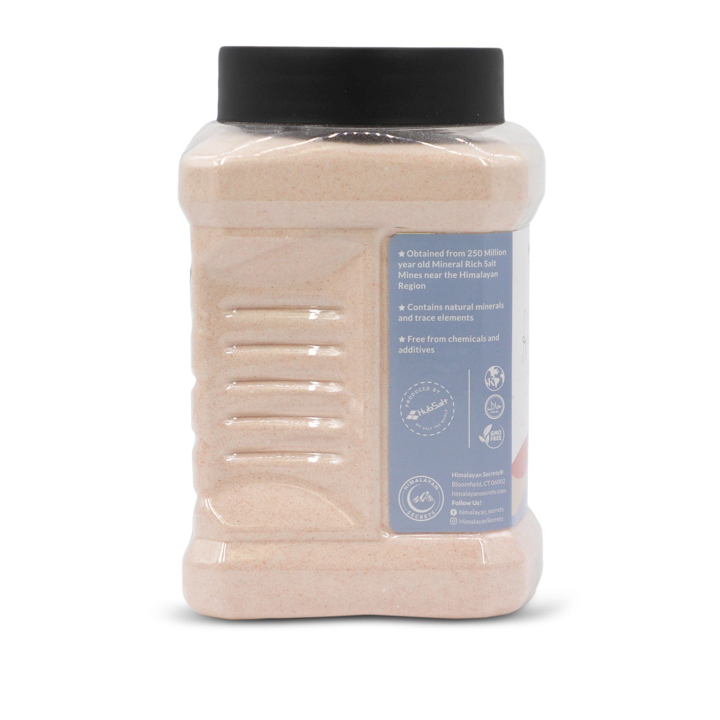 Himalayan Dark Pink Salt Powder (0.1-0.3mm) 5 LB Jar