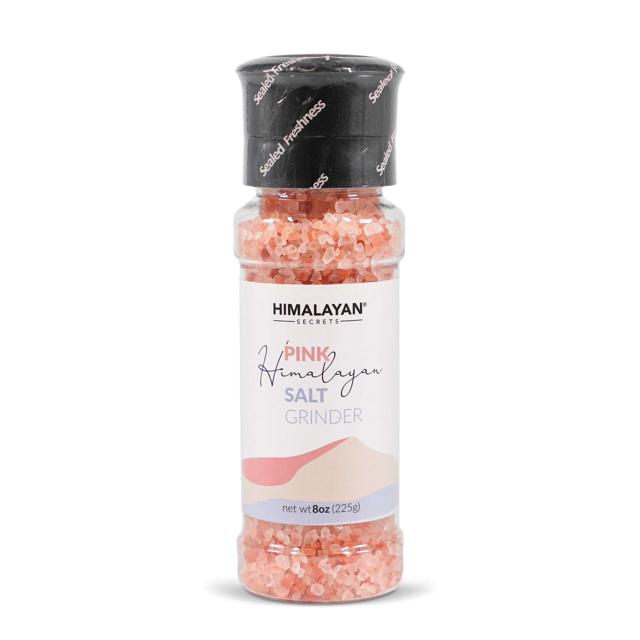 8 oz Himalayan Salt Coarse Grain Grinder - Ceramic Core