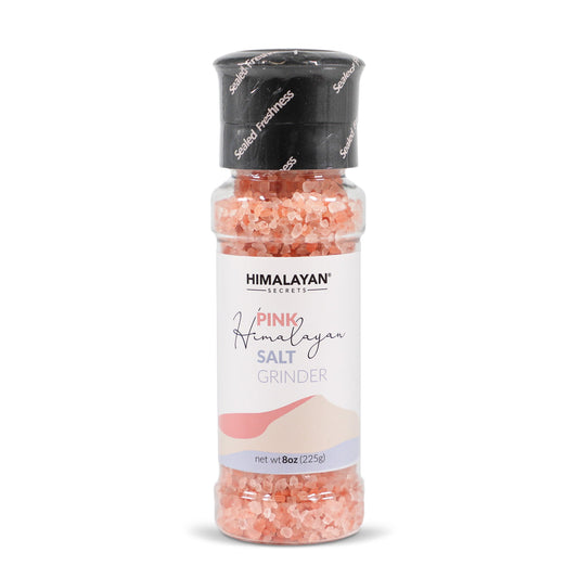 8 oz Himalayan Salt Coarse Grain Grinder - Ceramic Core