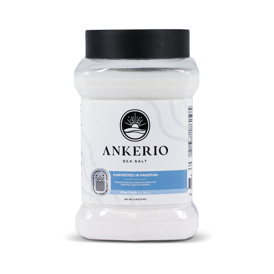 Ankerio Sea Salt Fine (0.2-0.6mm) 5 LB Jar